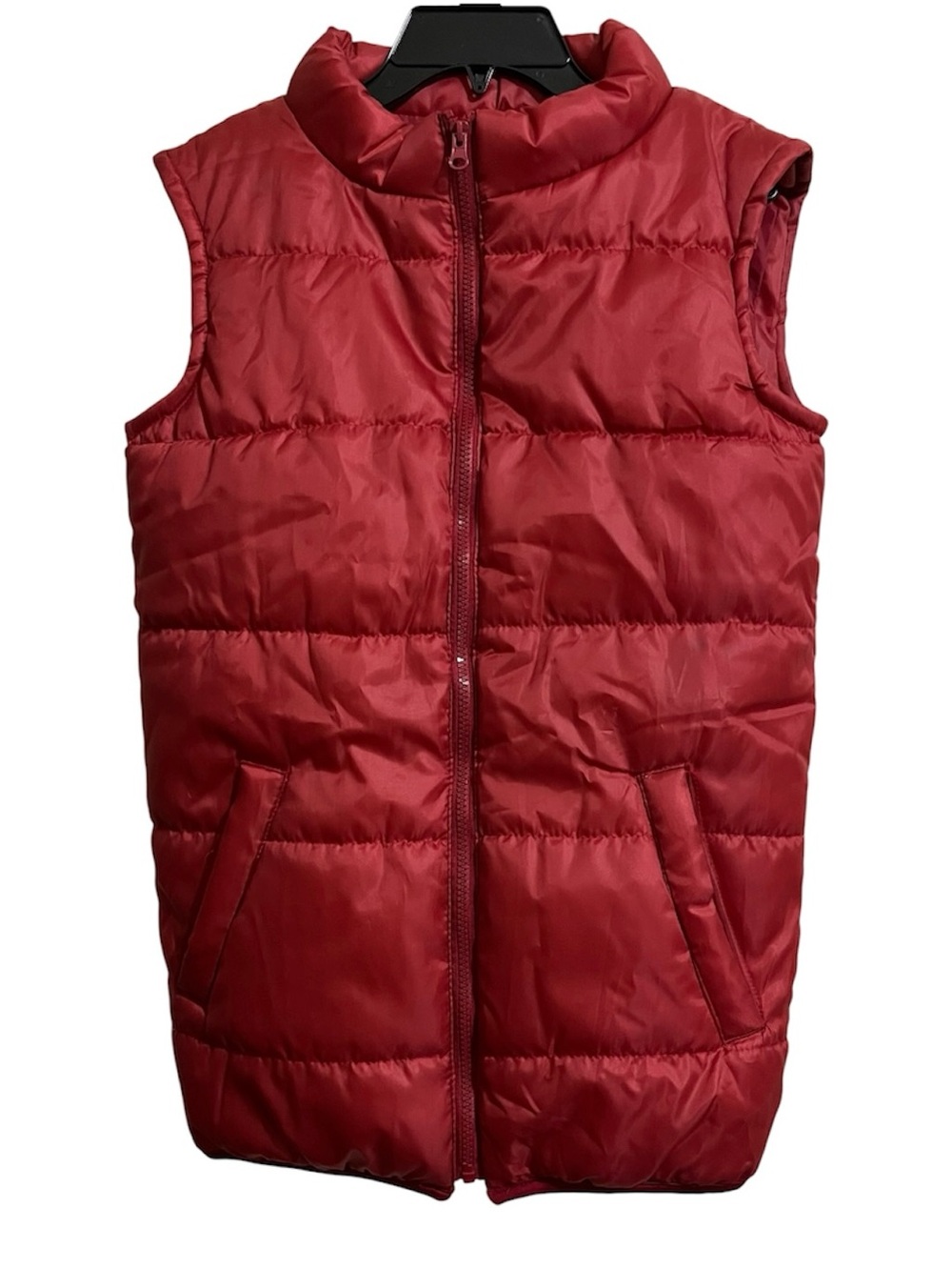 Universal Studios Back To The Future Marty McFly Red Quilted Puffer Vest XS